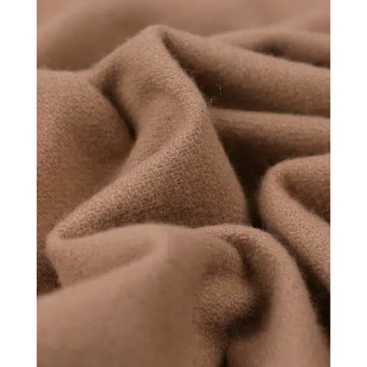 Wool & Cashmere Fabric - Camel