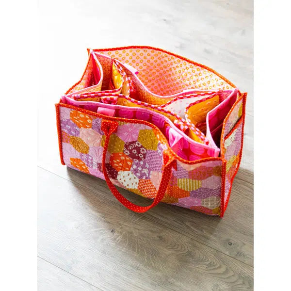 Knot and Thread - Paper Sewing Pattern - All The Things Tote – view 4 | Truro Fabrics