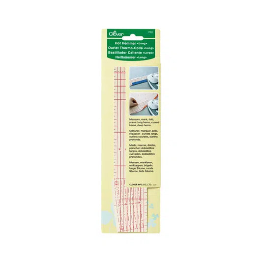 Clover - Hot Hemmer Long – view 2 – Truro Fabrics