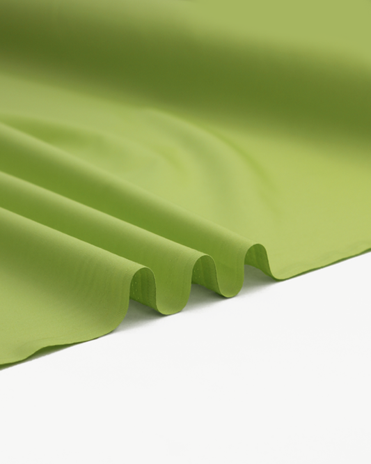Plain Cotton Poplin Fabric - Chartreuse