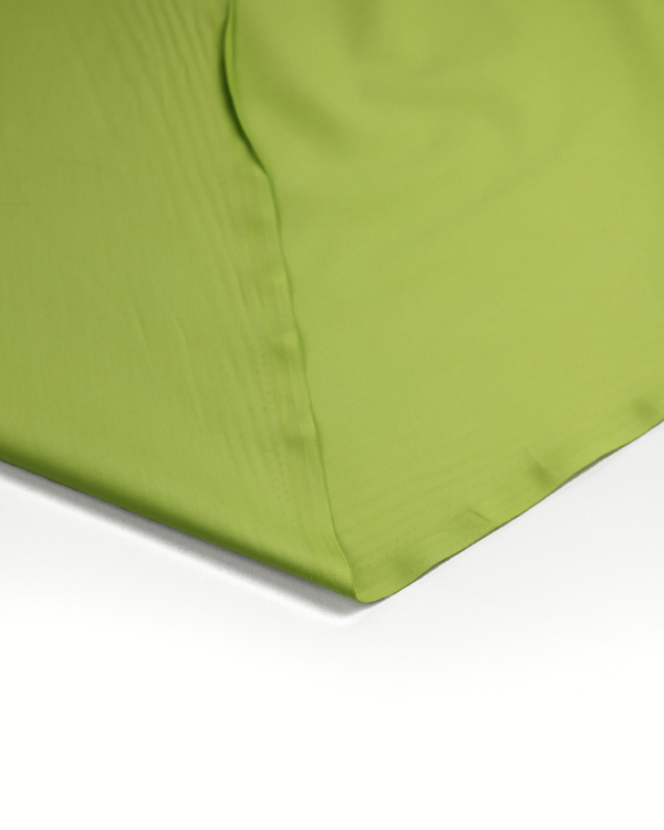 Plain Cotton Poplin Fabric - Chartreuse