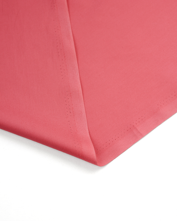 Plain Cotton Poplin Fabric - Blush