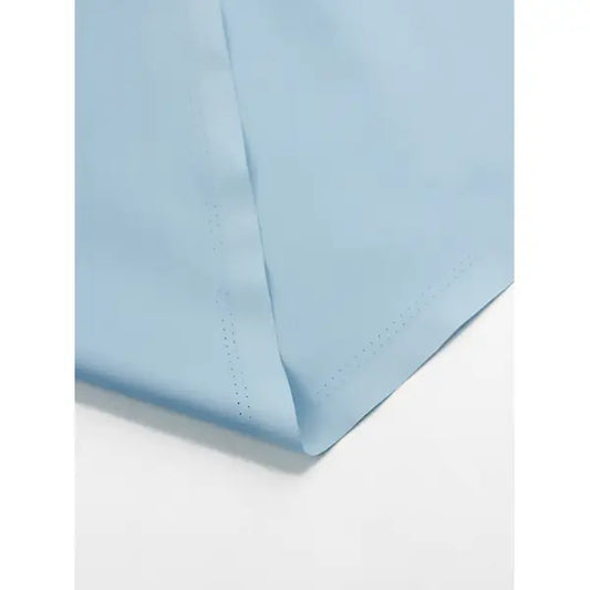 Plain Cotton Poplin Fabric - Candy Blue | Truro Fabrics