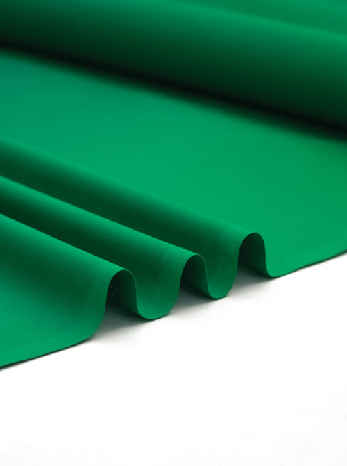 Plain Cotton Poplin Fabric  - Emerald