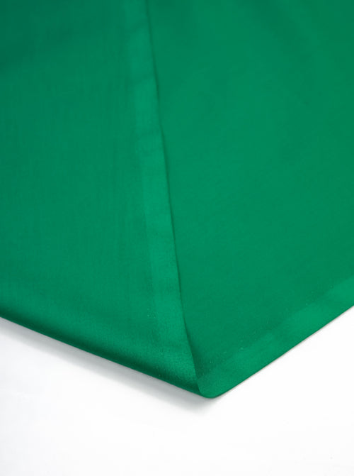 Plain Cotton Poplin Fabric  - Emerald