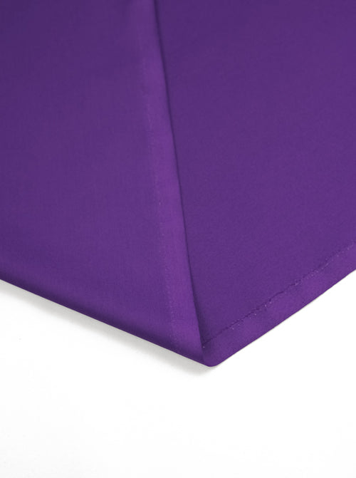 Plain Cotton Poplin Fabric - Purple