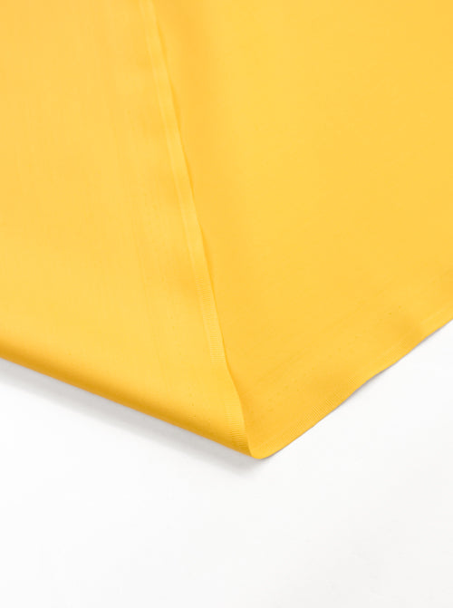 Plain Cotton Poplin Fabric - Yellow