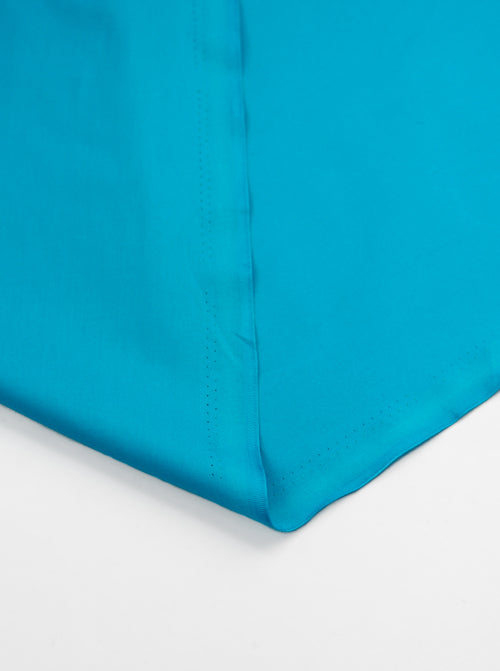 Plain Cotton Poplin Fabric - Peacock