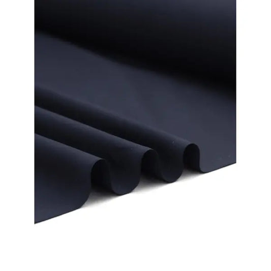 Plain Cotton Poplin Fabric - Midnight | Truro Fabrics