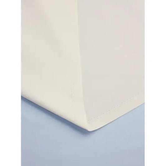 Plain Cotton Poplin Fabric - Ivory | Truro Fabrics