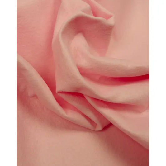 Wool & Viscose Felt Fabric - Candy Pink | Truro Fabrics