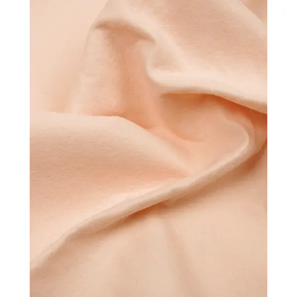 Wool & Viscose Felt Fabric - Flesh Pink | Truro Fabrics
