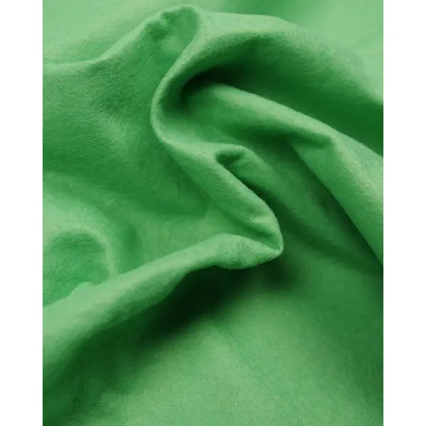 Wool & Viscose Felt Fabric - Mint Green | Truro Fabrics