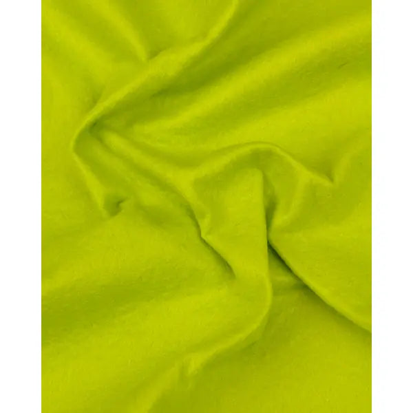 Wool & Viscose Felt Fabric - Leaf Green – Truro Fabrics