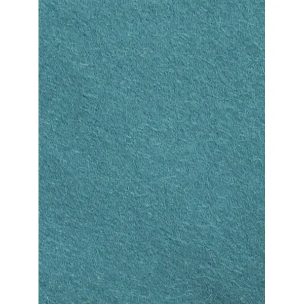 Wool & Viscose Felt Fabric - Teal | Truro Fabrics