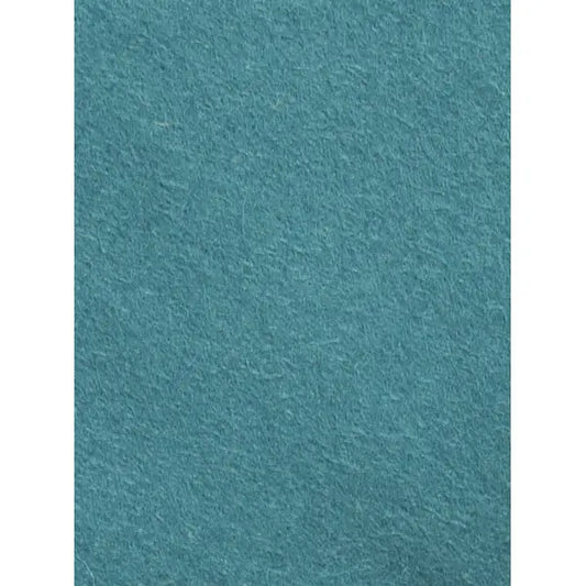 Wool & Viscose Felt Fabric - Teal | Truro Fabrics