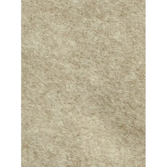 Wool & Viscose Felt Fabric - Fawn Marl | Truro Fabrics