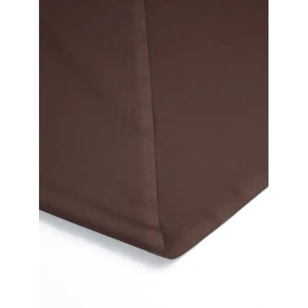 Plain Cotton Poplin Fabric - Chocolate Brown | Truro Fabrics