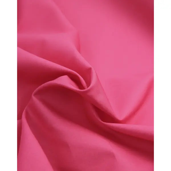 Plain Cotton Poplin Fabric - Cerise – Truro Fabrics