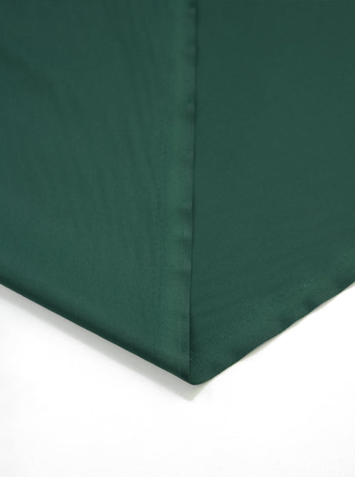 Plain Cotton Poplin Fabric - Bottle Green