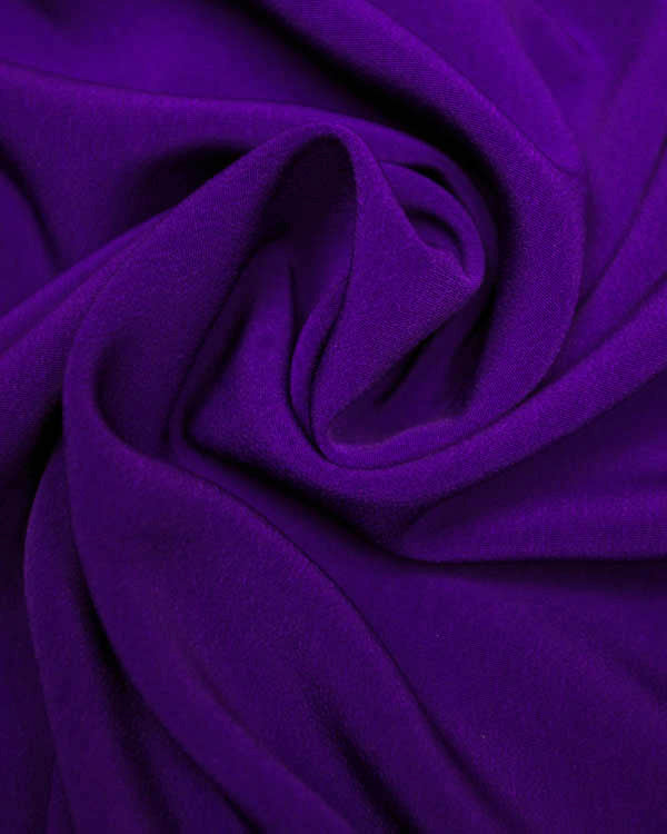 Fluid Micro Crepe Fabric - Violet