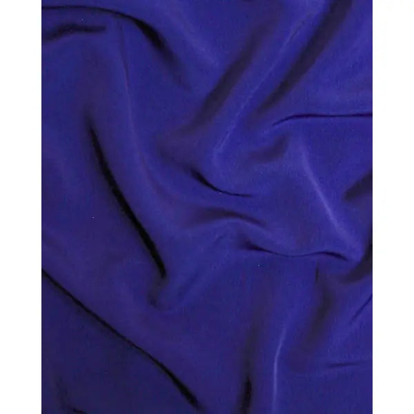 Fluid Micro Crepe Fabric - Royal Blue | Truro Fabrics