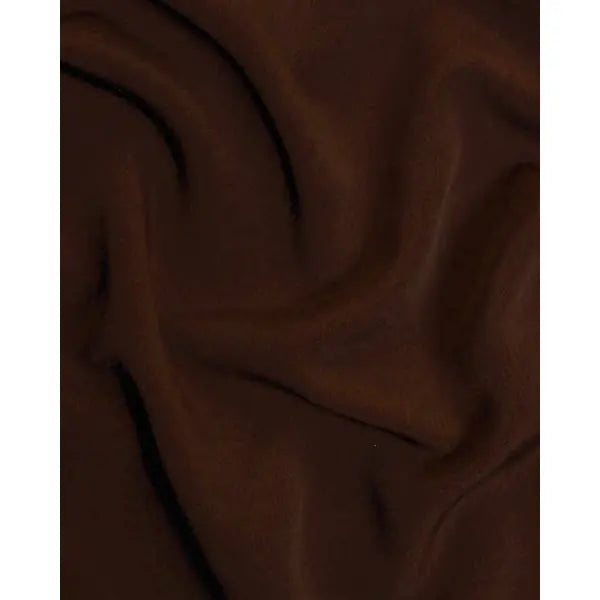 Fluid Micro Crepe Fabric - Chocolate Brown | Truro Fabrics