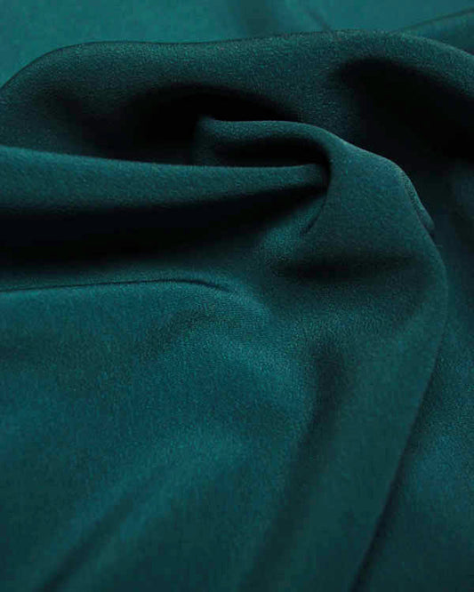 Fluid Micro Crepe Fabric - Teal