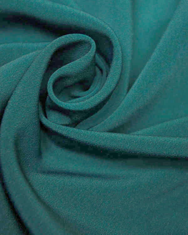 Fluid Micro Crepe Fabric - Teal