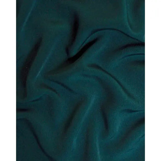 Fluid Micro Crepe Fabric - Teal | Truro Fabrics