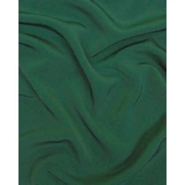 Fluid Micro Crepe Fabric - Bottle Green | Truro Fabrics