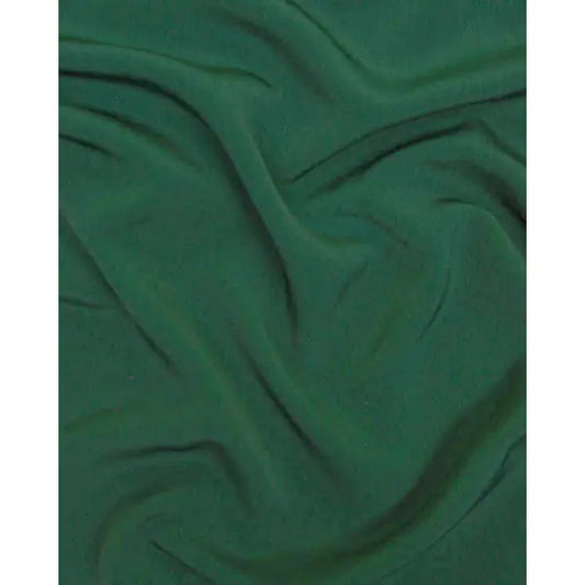 Fluid Micro Crepe Fabric - Bottle Green | Truro Fabrics