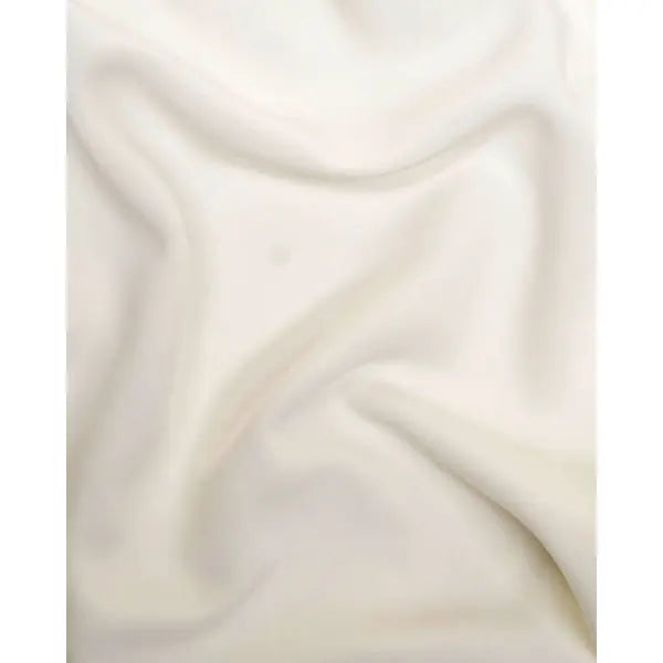 Fluid Micro Crepe Fabric - Ivory | Truro Fabrics
