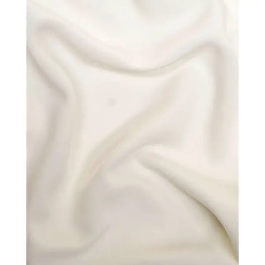 Fluid Micro Crepe Fabric - Ivory | Truro Fabrics