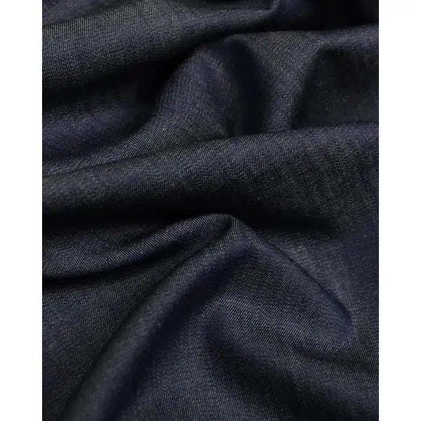 Cotton Chambray Fabric - Dark Blue – Truro Fabrics