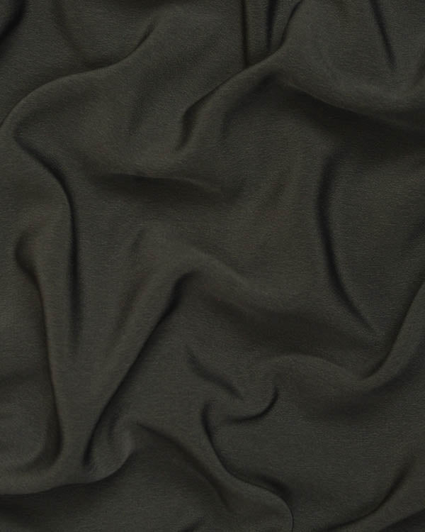Fluid Micro Crepe Fabric - Pebble