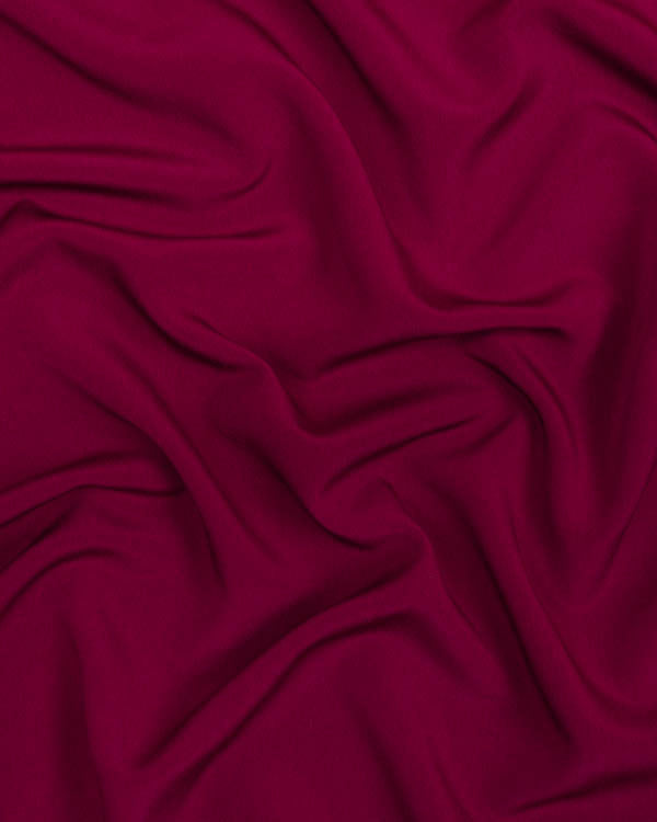 Fluid Micro Crepe Fabric - Foxglove