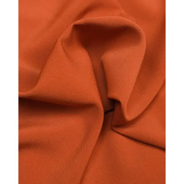 Fluid Micro Crepe Fabric - Clay | Truro Fabrics