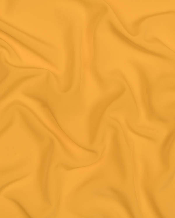 Fluid Micro Crepe Fabric - Lemon Yellow