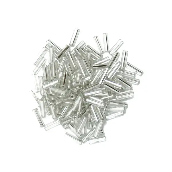 Bugle Beads - Assorted Colours – view 2 – Truro Fabrics