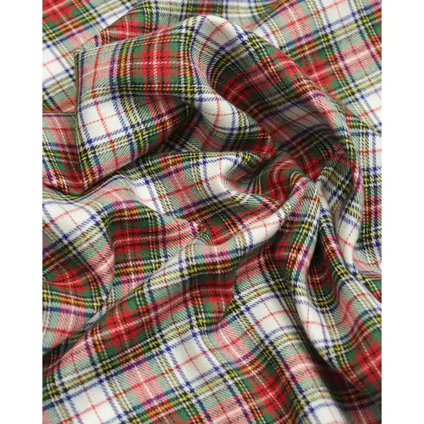 Brushed Cotton Flannel Fabric - Victoria Tartan – Truro Fabrics