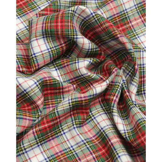 Brushed Cotton Flannel Fabric - Victoria Tartan – Truro Fabrics