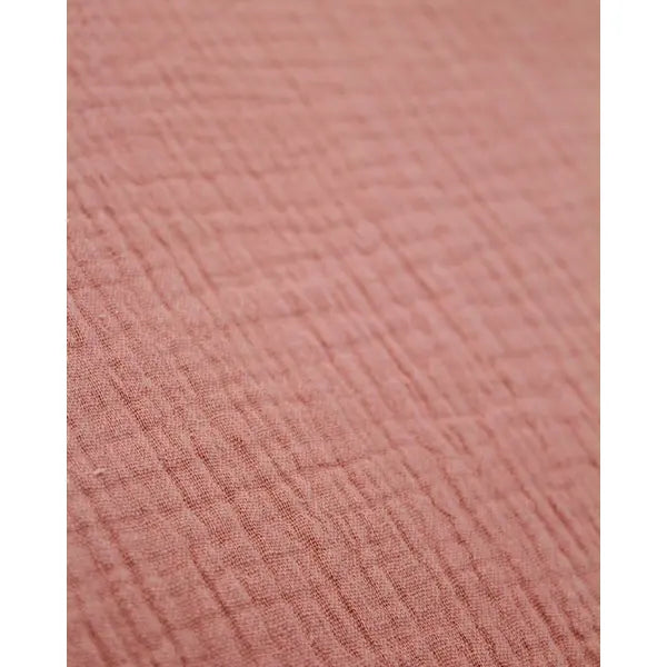 Cotton Double Gauze Fabric - Rose Pink | Truro Fabrics