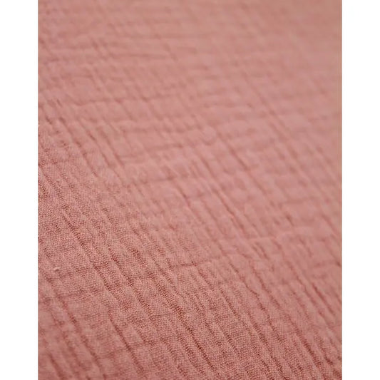 Cotton Double Gauze Fabric - Rose Pink | Truro Fabrics