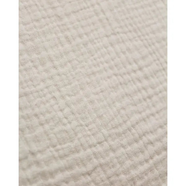 Cotton Double Gauze Fabric - Vanilla | Truro Fabrics