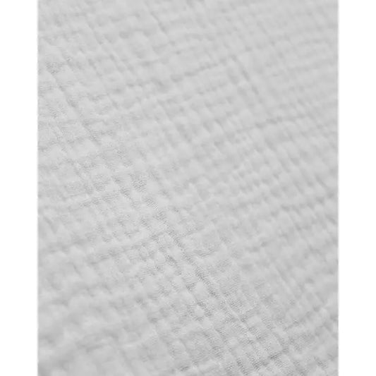 Cotton Double Gauze Fabric - White | Truro Fabrics