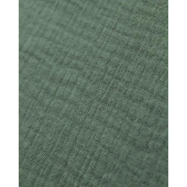 Cotton Double Gauze Fabric - Persian Green | Truro Fabrics