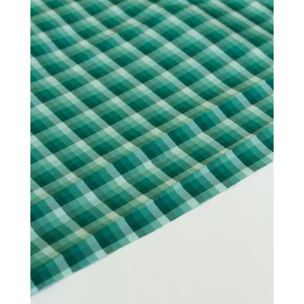 Check Silk Taffeta Fabric - Guyana – view 3 – Truro Fabrics
