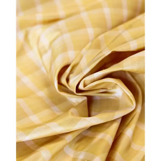 Check Silk Taffeta Fabric - Sahara – Truro Fabrics