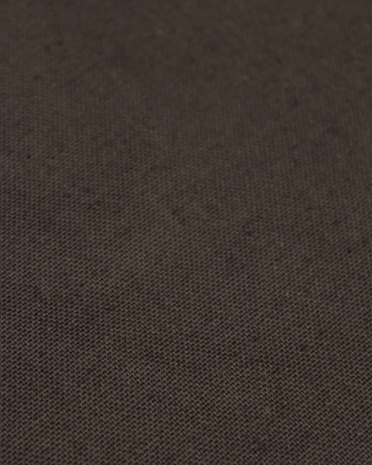 Pure Cotton Canvas Fabric - Dark Chocolate